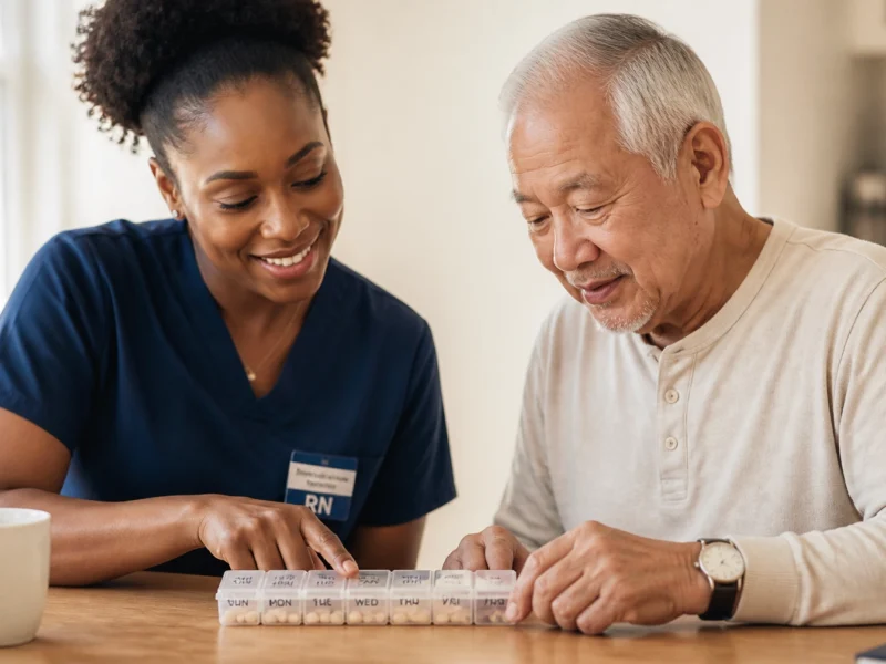Medication Management for Seniors: How Professional Home Health Care Keeps Your Loved Ones Safe