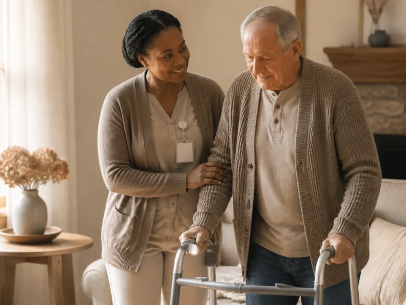 Stroke Recovery at Home: How RN-Led Skilled Nursing Helps Seniors in Wisconsin Rebuild Independence