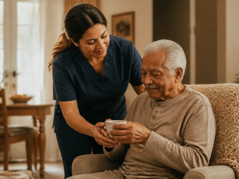 How Home Health Aides Help Your Loved One Maintain Dignity and Independence at Home