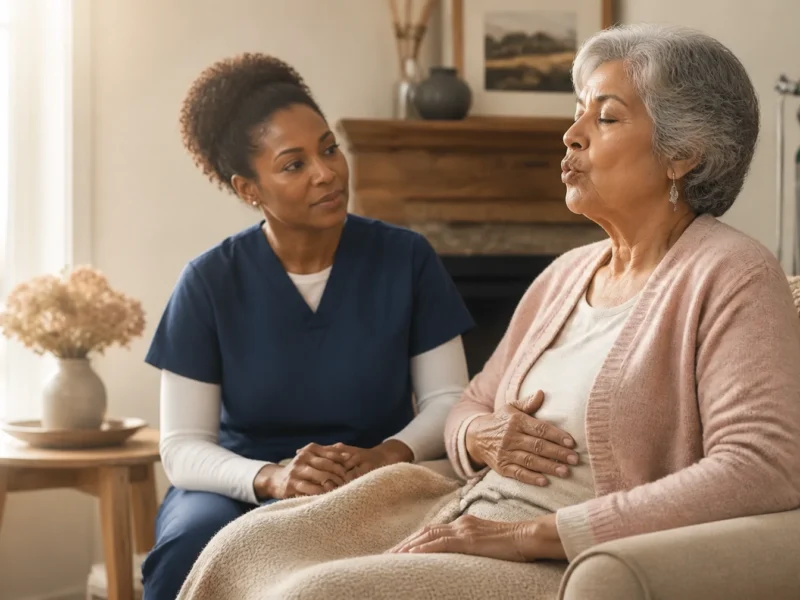 COPD Management at Home: How RN-Led Skilled Nursing Helps Seniors in Wisconsin Breathe Easier